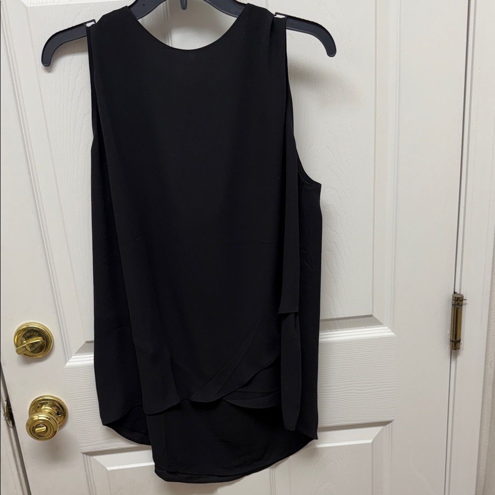 Chico's Black Sleeveless Blouse
